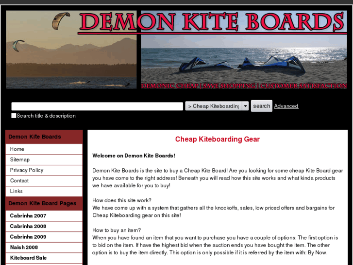 www.demonkiteboards.com