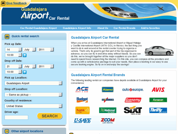 www.guadalajaraairportcarrental.net