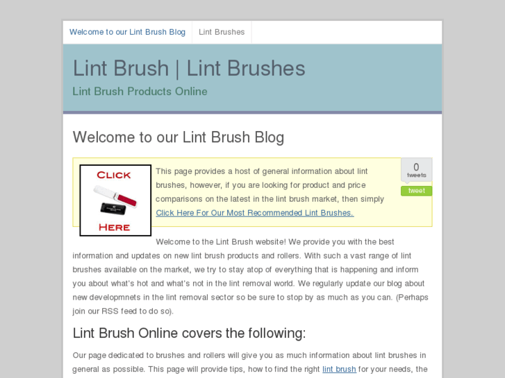 www.lintbrushonline.com
