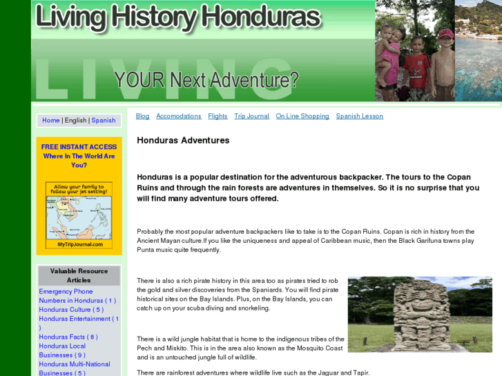 www.living-history-honduras.com