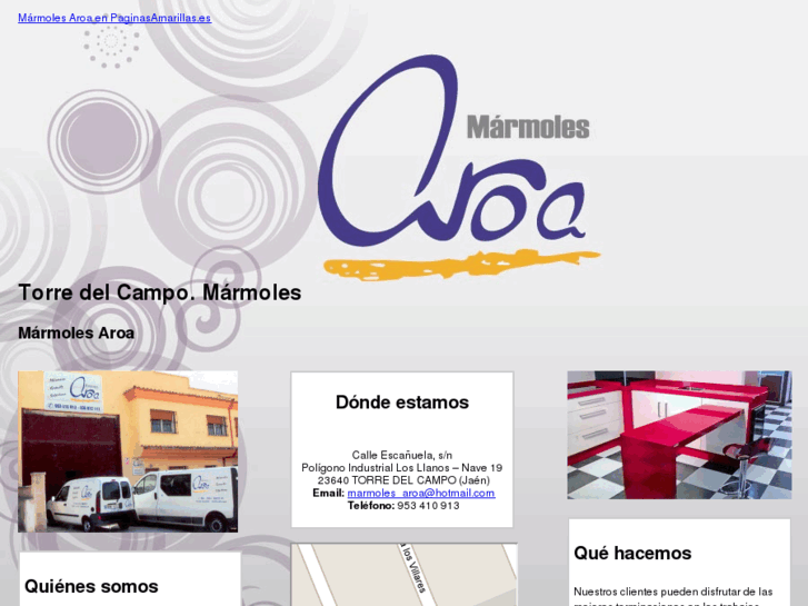 www.marmolesaroa.com