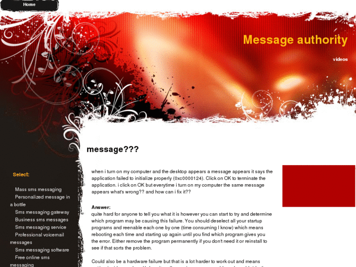 www.messageauthority.com