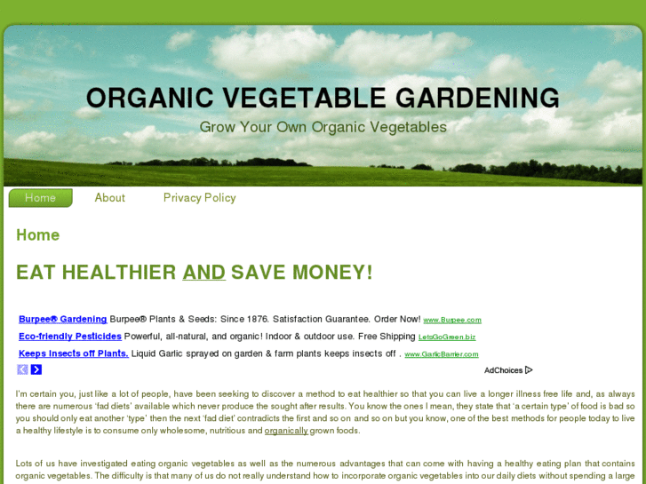 www.organicvegetablegardeningbooks.com