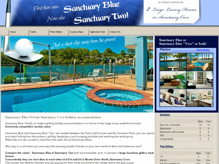 www.sanctuarycoveholidayaccommidation.com