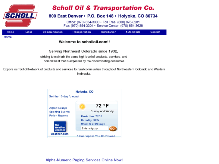 www.scholloil.com