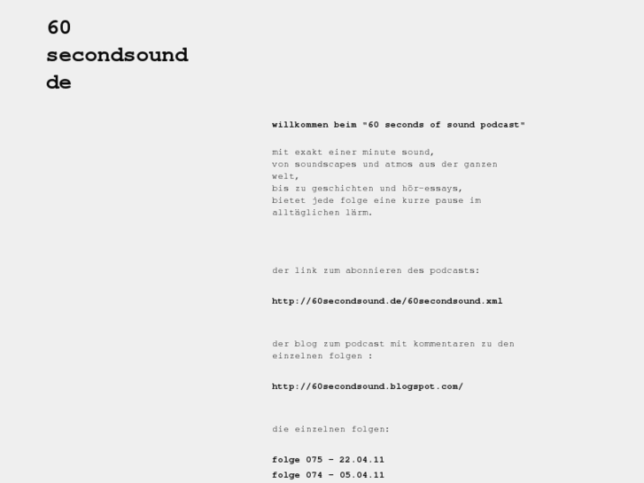 www.60secondsound.de