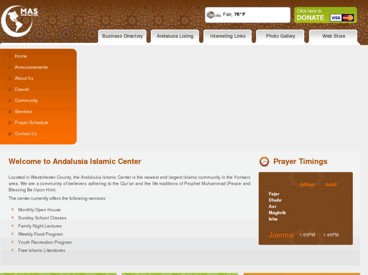 www.andalusiaislamiccenter.org