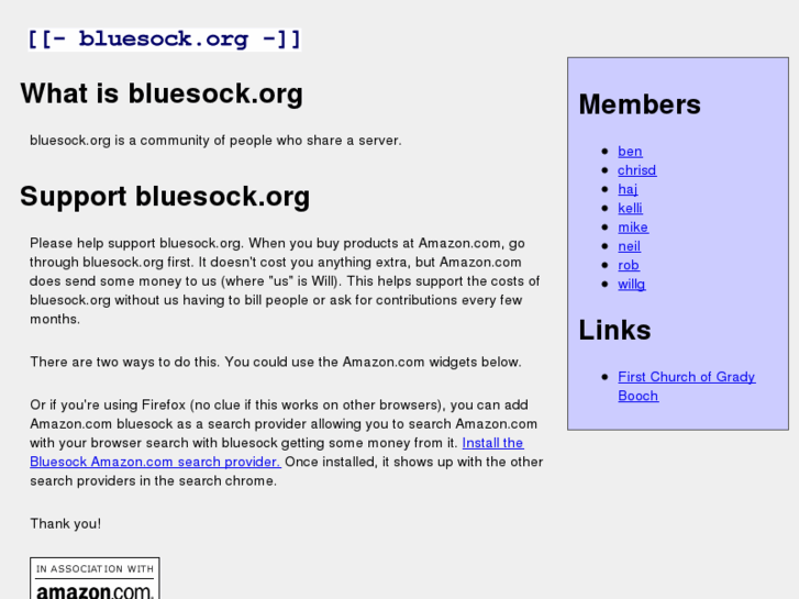 www.bluesock.org