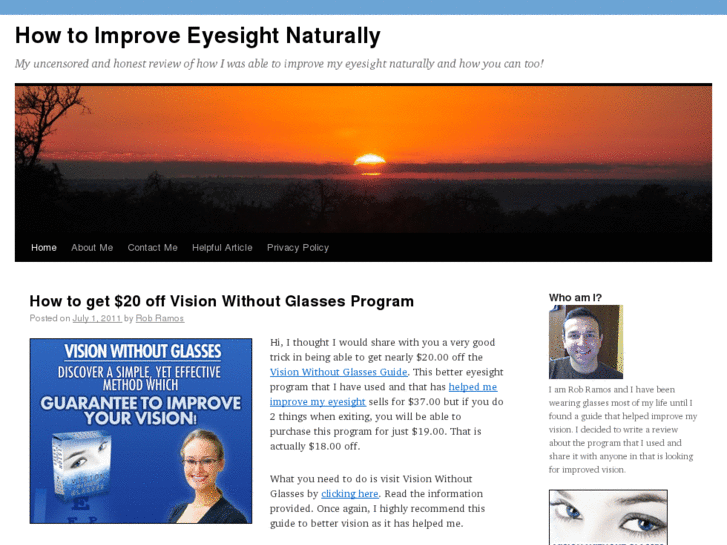 www.improveeyesightnaturallynow.com