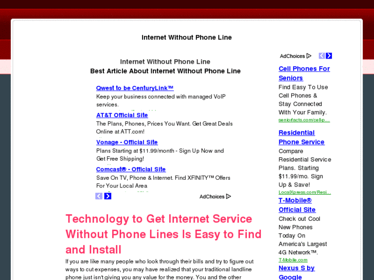 www.internetwithoutphoneline.net