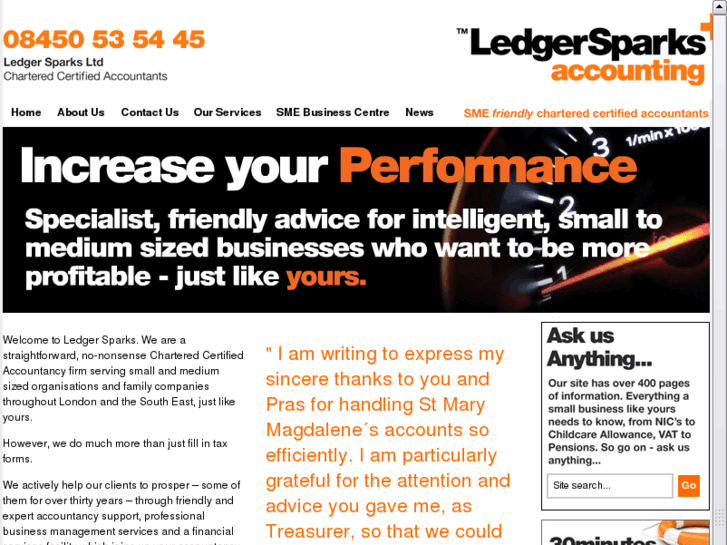 www.ledgersparks.co.uk