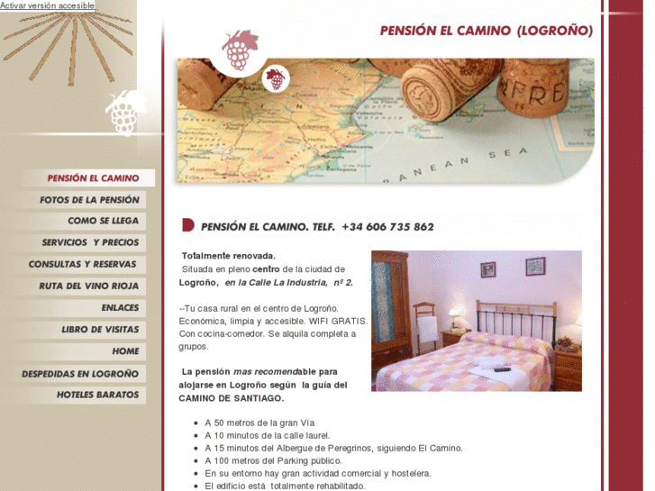 www.pensionelcamino.com