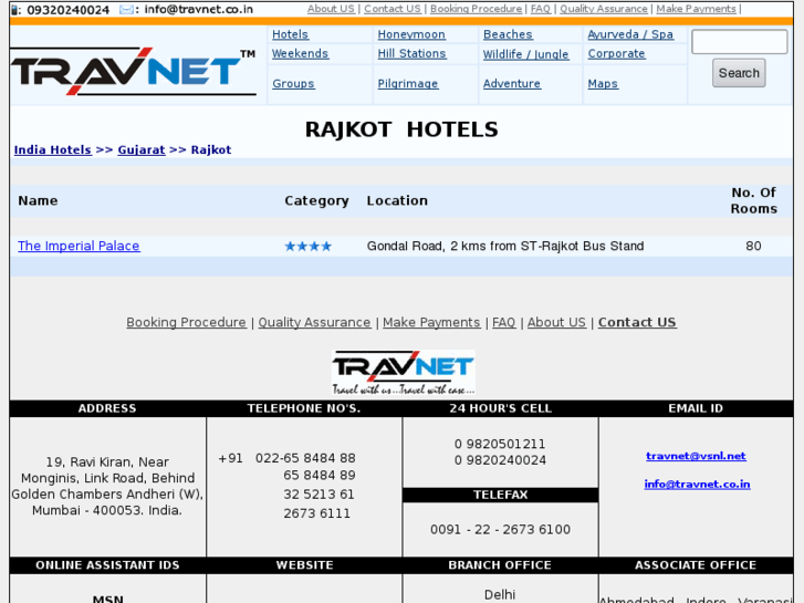 www.rajkothotels.net