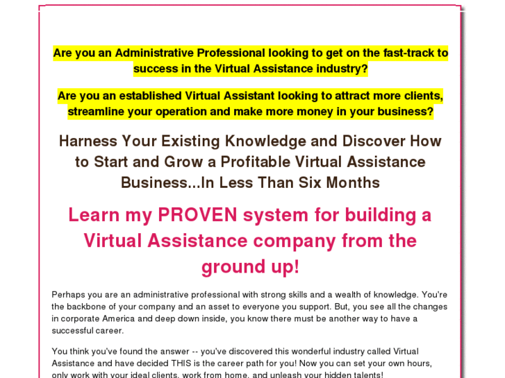 www.successfulvasystem.com