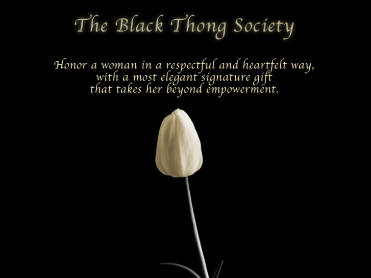 www.theblackthongsociety.com