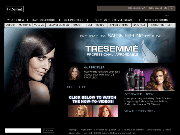 www.tresemme.co.za