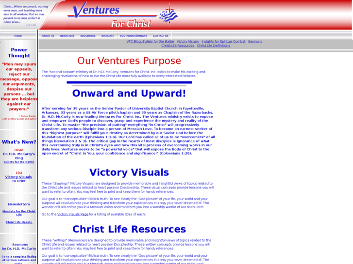 www.venturesforchrist.com