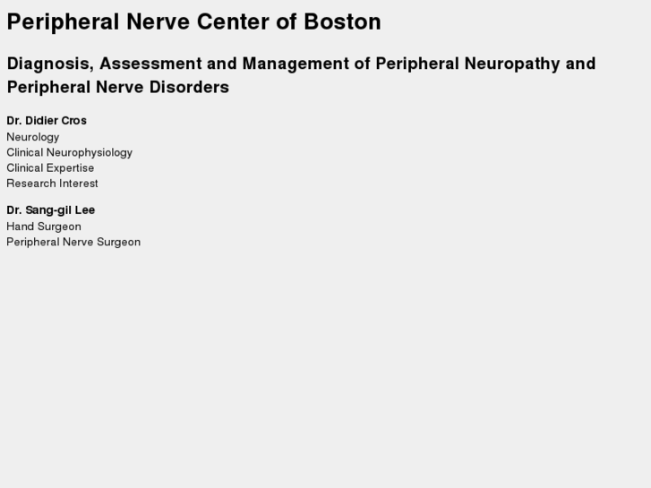 www.boston-neuropathy.com