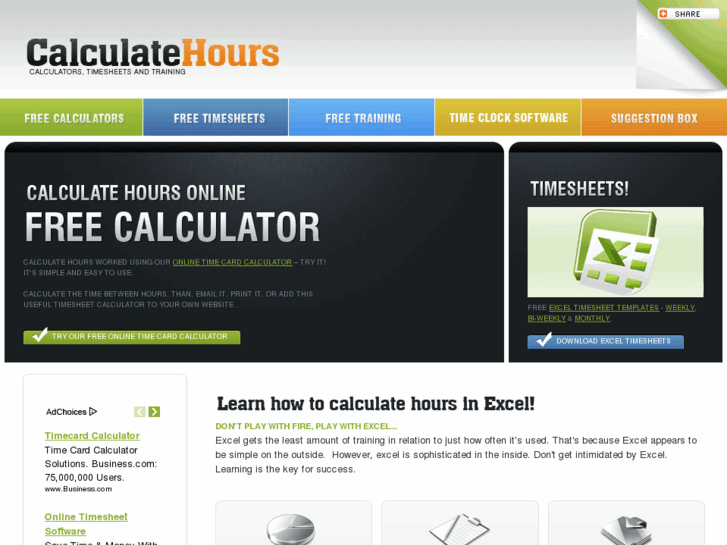 www.calculatehours.com