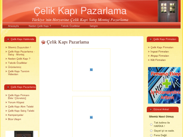 www.celikkapipazarlama.com