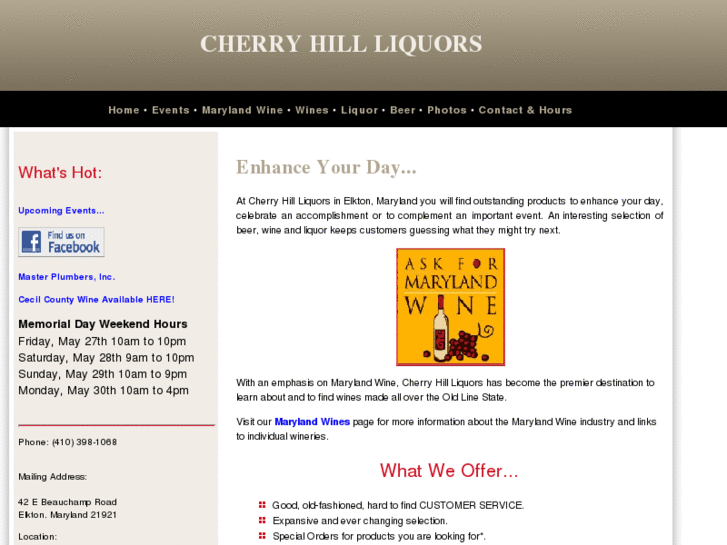 www.cherryhillliquor.com