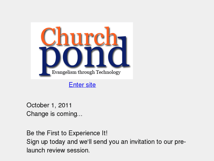 www.churchpond.com