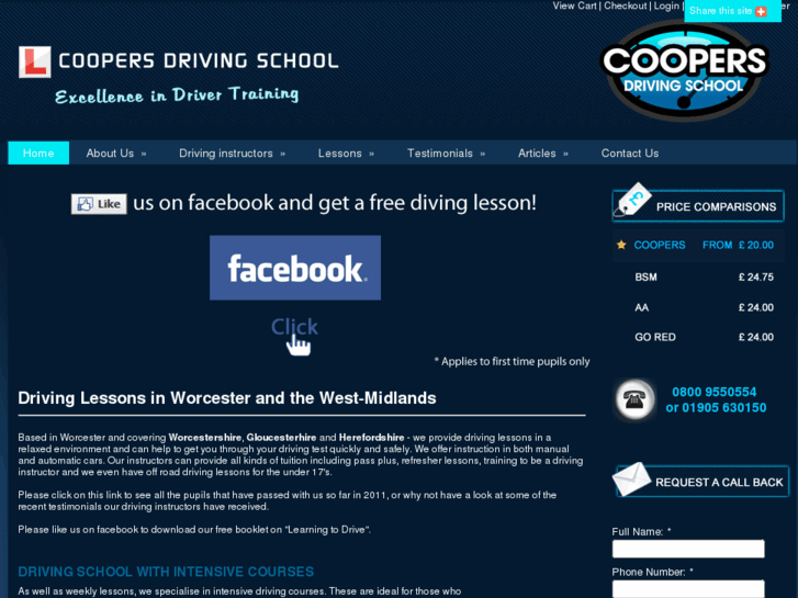 www.coopers-driving-school.com