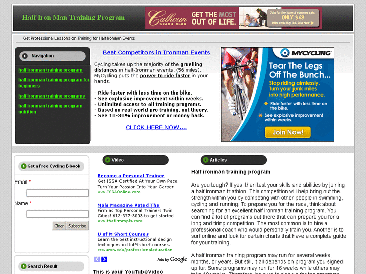 www.halfironmantrainingprogram.com