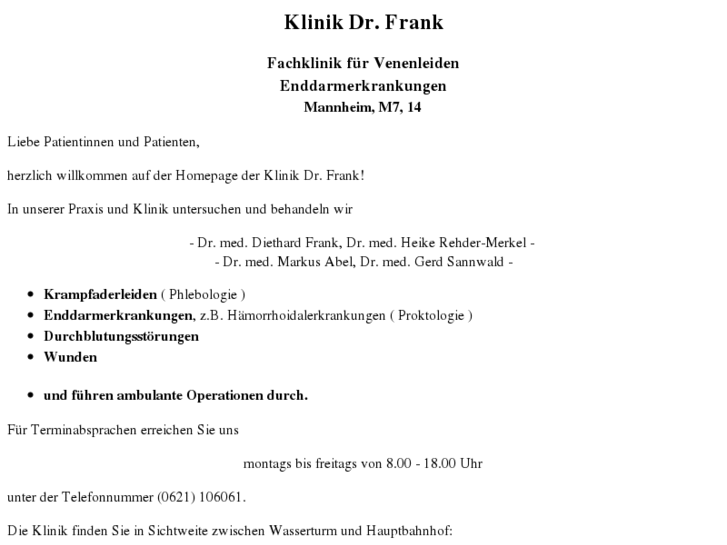 www.klinik-dr-frank.com