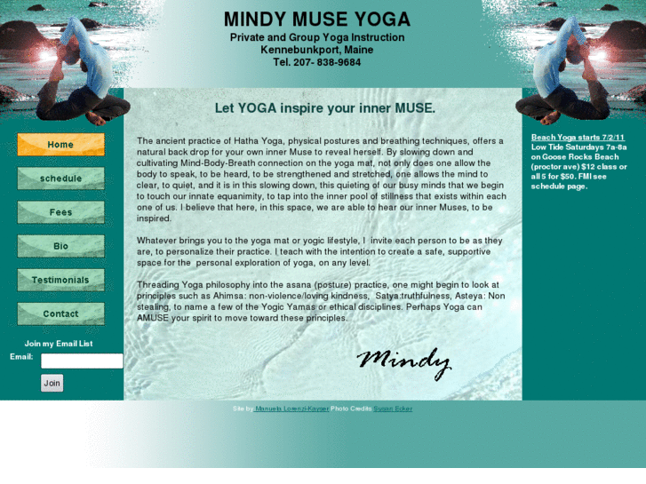 www.mindymuseyoga.com