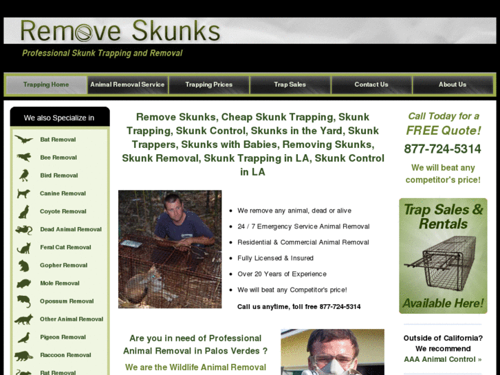 www.removeskunks.com