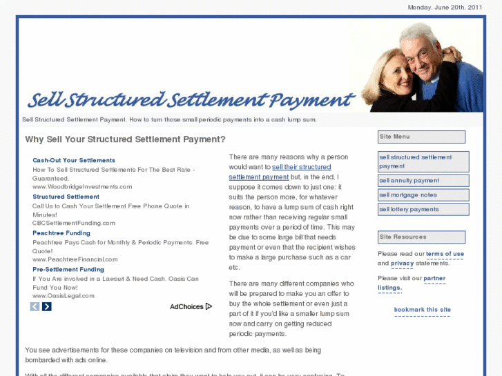 www.sell-structured-settlement-payment.org