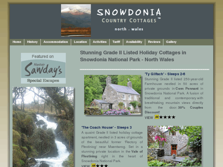 www.snowdoniacountrycottage.com