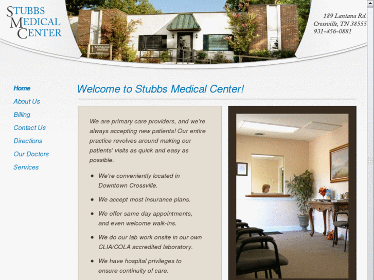 www.stubbsmedicalcenter.com