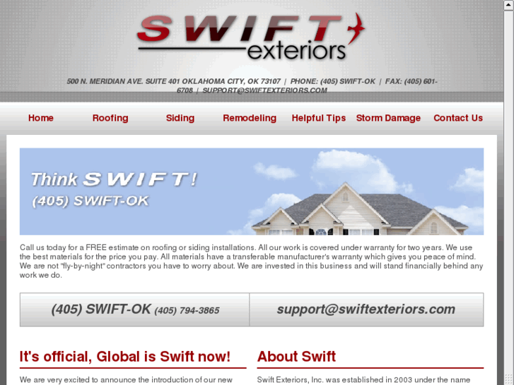 www.swiftexteriors.com