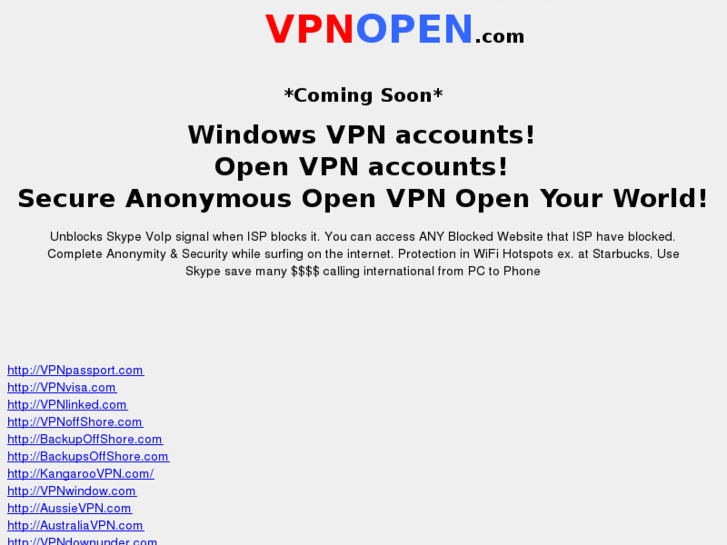 www.vpnopen.com