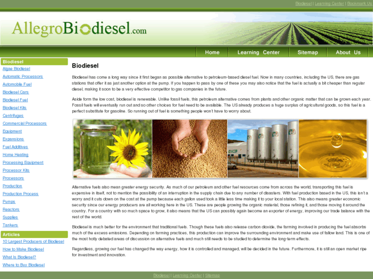 www.allegrobiodiesel.com