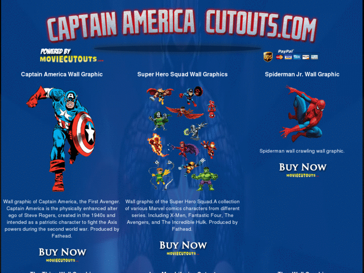 www.captainamericacutouts.com