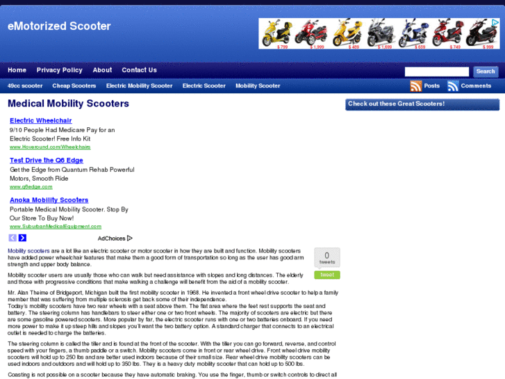 www.emotorizedscooter.net