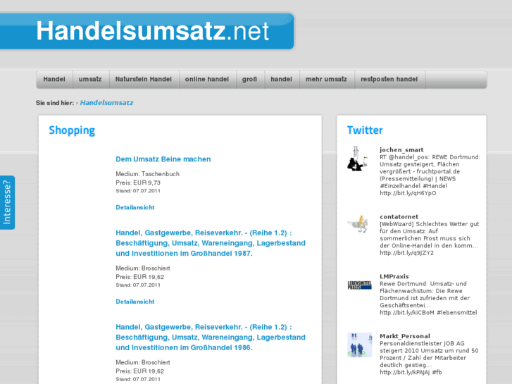 www.handelsumsatz.net