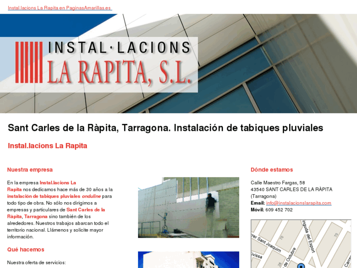 www.instalacionslarapita.com