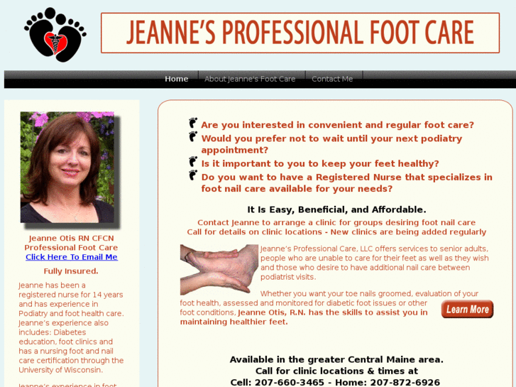 www.jeannesfootcare.com