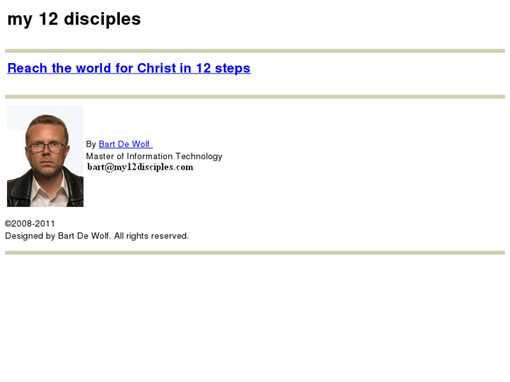 www.my12disciples.com