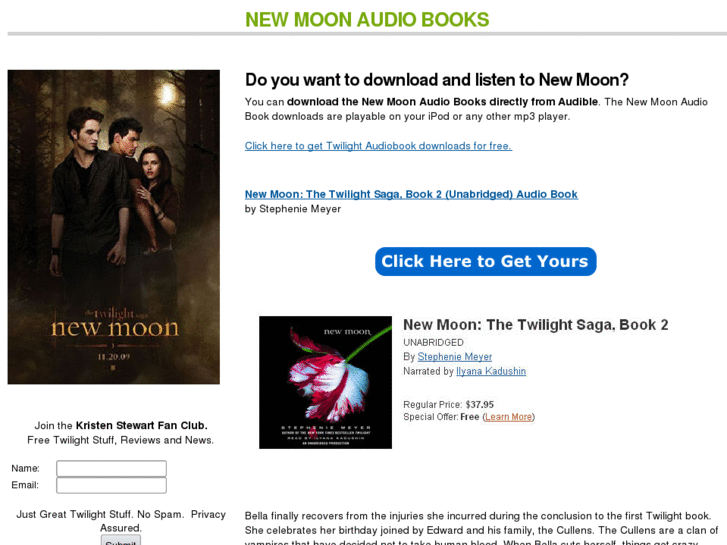 www.newmoonaudiobook.com