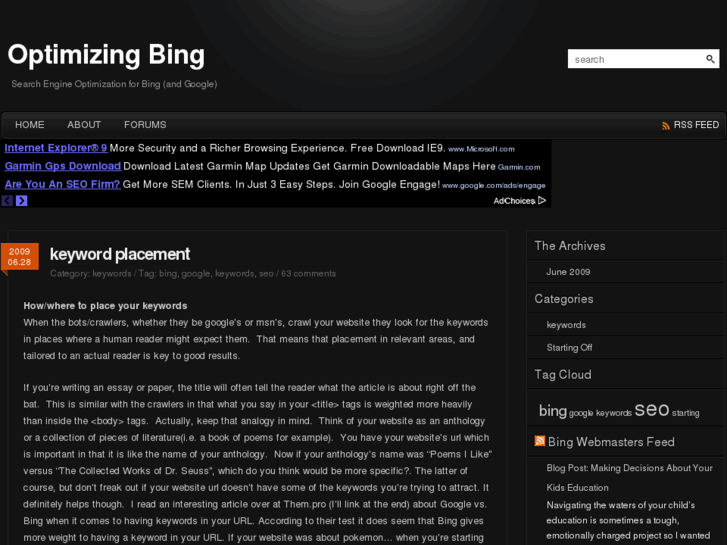 www.optimizingbing.com