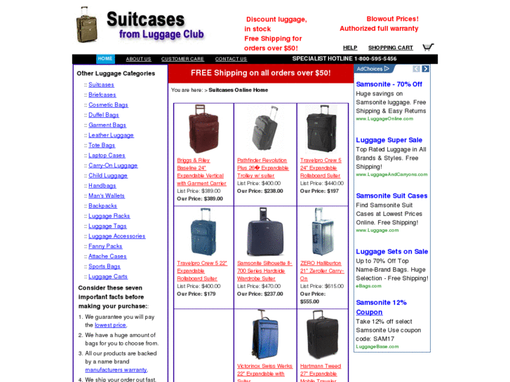 www.suitcasesonline.com