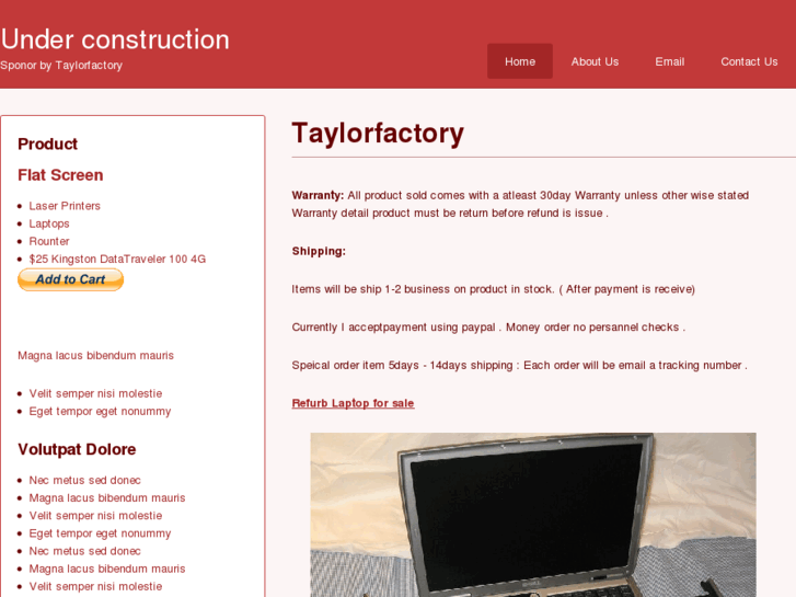 www.taylorfactory.net
