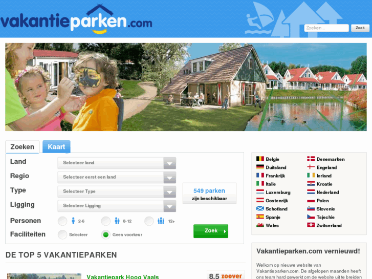 www.vakantieparken.com