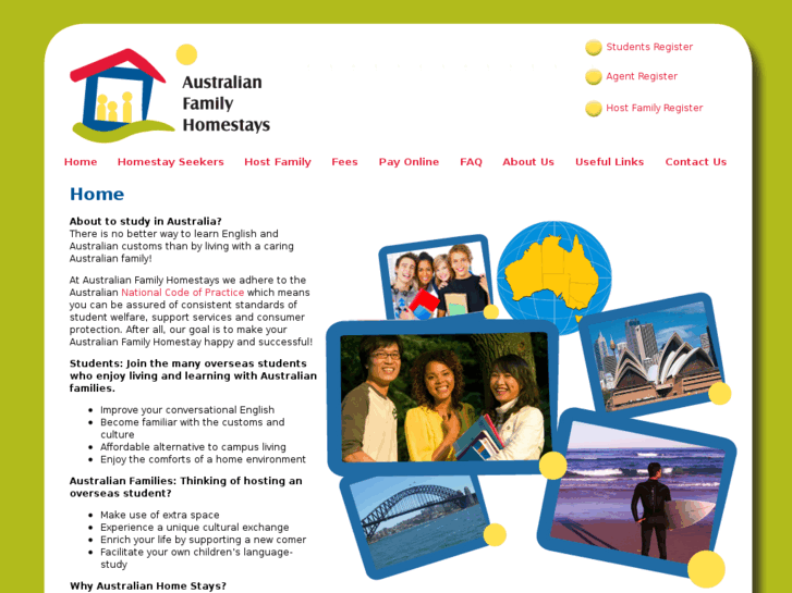 www.australianfamilyhomestays.com