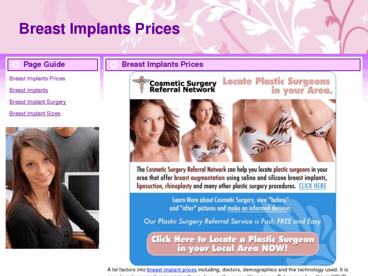 www.breastimplantsprices.net